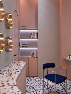 高档美发店设计装饰效果图片