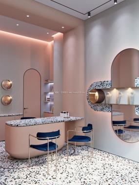 高档美发店设计装饰图片