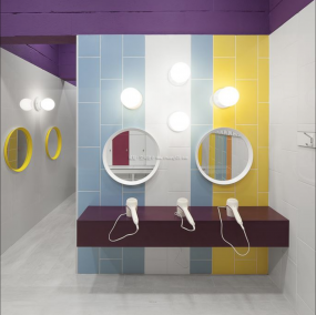 小型健身房设计装饰效果图