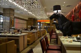 网红西餐厅装饰效果图片