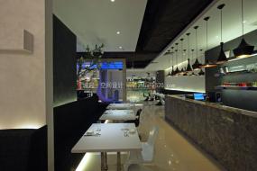 咖啡西餐厅设计装饰效果图