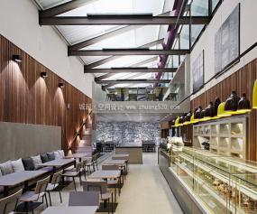 红酒餐厅装潢效果图