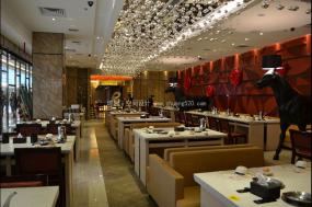 网红西餐厅装饰效果图