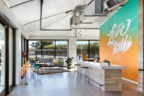 后现代风格办公室设计效果图