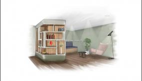 欧美风格办公室设计装修效果图