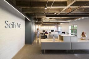 后现代风格办公室装潢设计效果图片