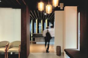 后现代风格办公室装潢效果图片