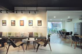 后现代风格办公室装修实景图片