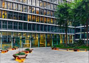 极简风格办公室设计装修效果图片