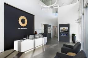 极简风格办公室设计装饰效果图