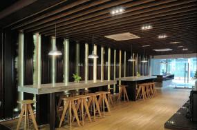 后现代风格办公室装修高清效果图