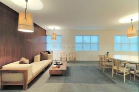 后现代风格办公室装潢效果图