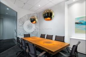 极简风格办公室设计装饰效果图片