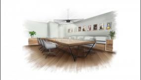 欧美风格办公室设计装修效果图片