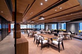 清新办公室装饰设计效果图