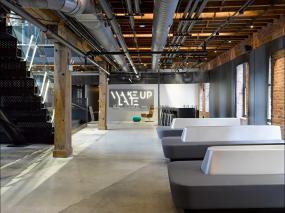 清新办公室装修设计效果图片