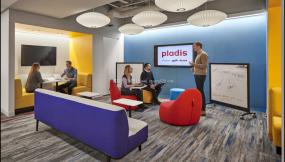 明亮办公室装饰效果图片