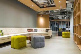 简洁办公室装饰设计效果图片