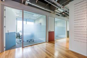 简洁办公室装修效果图片