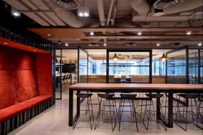 清新办公室装饰设计效果图片