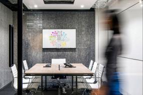 简洁办公室设计装饰图