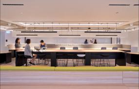 综合办公室装修效果图