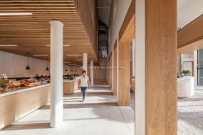 简洁办公室装潢设计效果图片