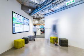 简洁办公室设计装饰效果图片