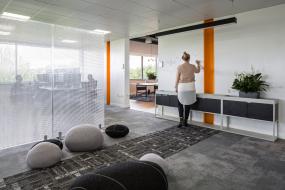 韩国办公室装潢效果图片