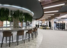 高端后现代办公室装修图片