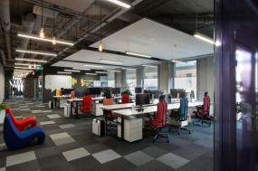 最新韩式办公室装饰效果图