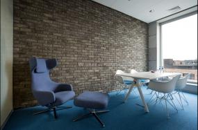 最新韩式办公室装饰实景图