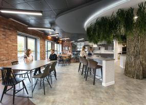 高端后现代办公室装修效果图