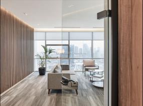 最新后现代办公室装饰效果图