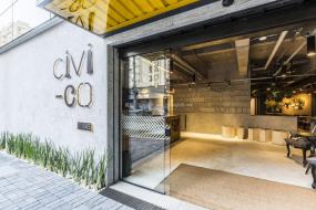 韩式办公室装修装潢效果图