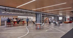 最新后现代办公室效果图