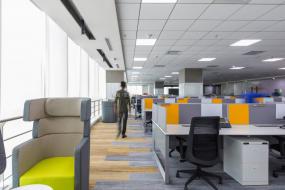 高档韩式办公室装修效果图