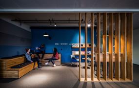 高端韩式办公室装修图片