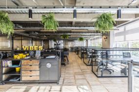 韩式办公室装修实景图片