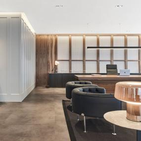 后现代办公室装潢效果图片