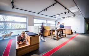 韩式办公室装修设计效果图片