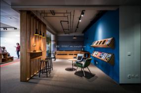 高端韩式办公室装修效果图