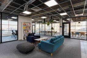 最新网络培训公司设计装饰效果图