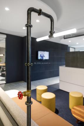 外包公司办公室装修效果图