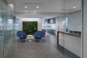 旅游服务公司办公室装饰设计效果图