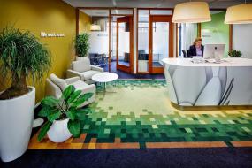 销售公司办公室装潢设计效果图片