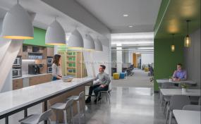 旅游服务公司办公室设计装饰效果图片