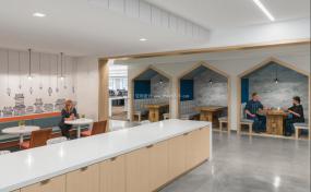 旅游服务公司办公室设计装修效果图片