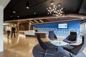 最新外包公司办公室设计装饰效果图片