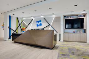 旅游服务公司办公室装修效果图片